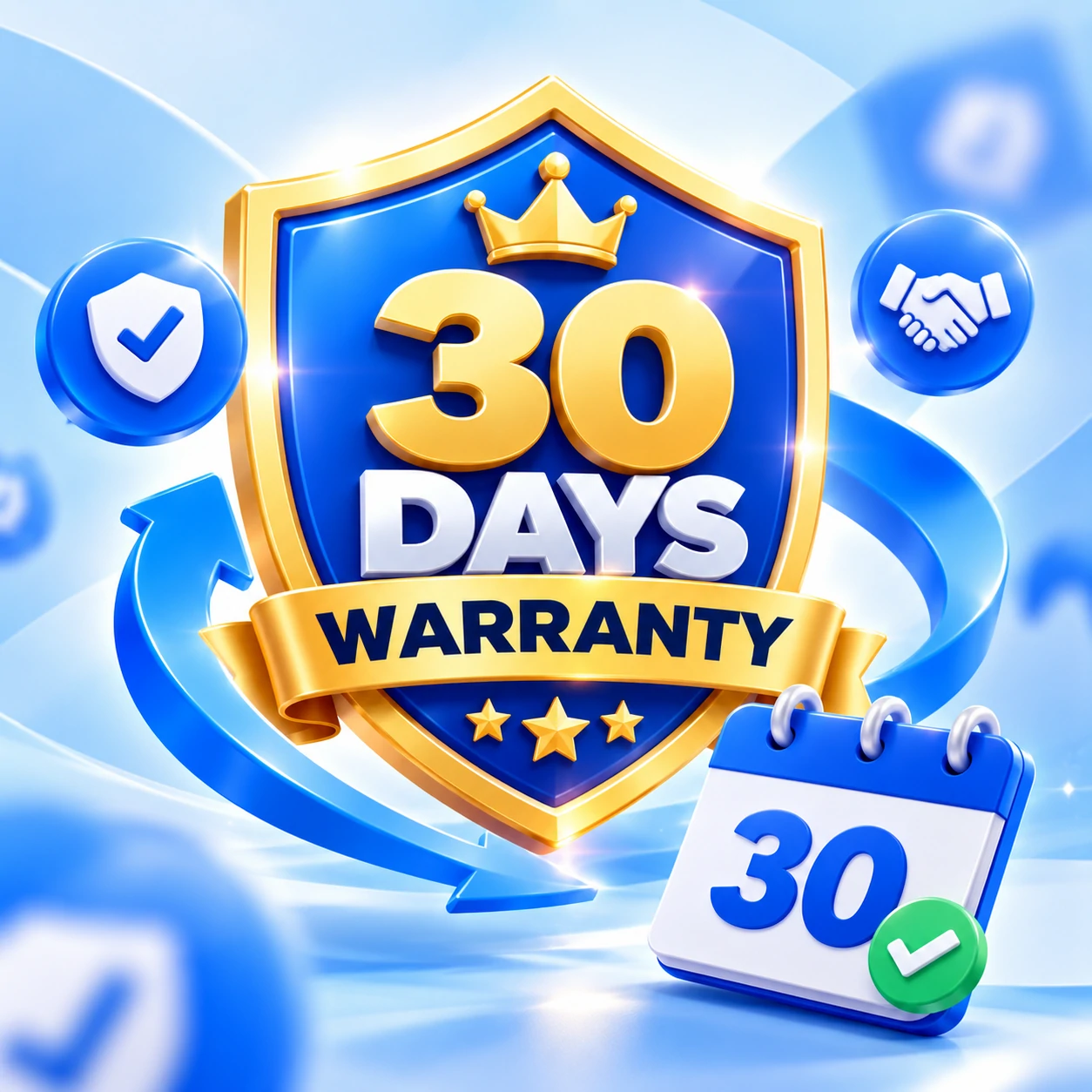 30 days warranty